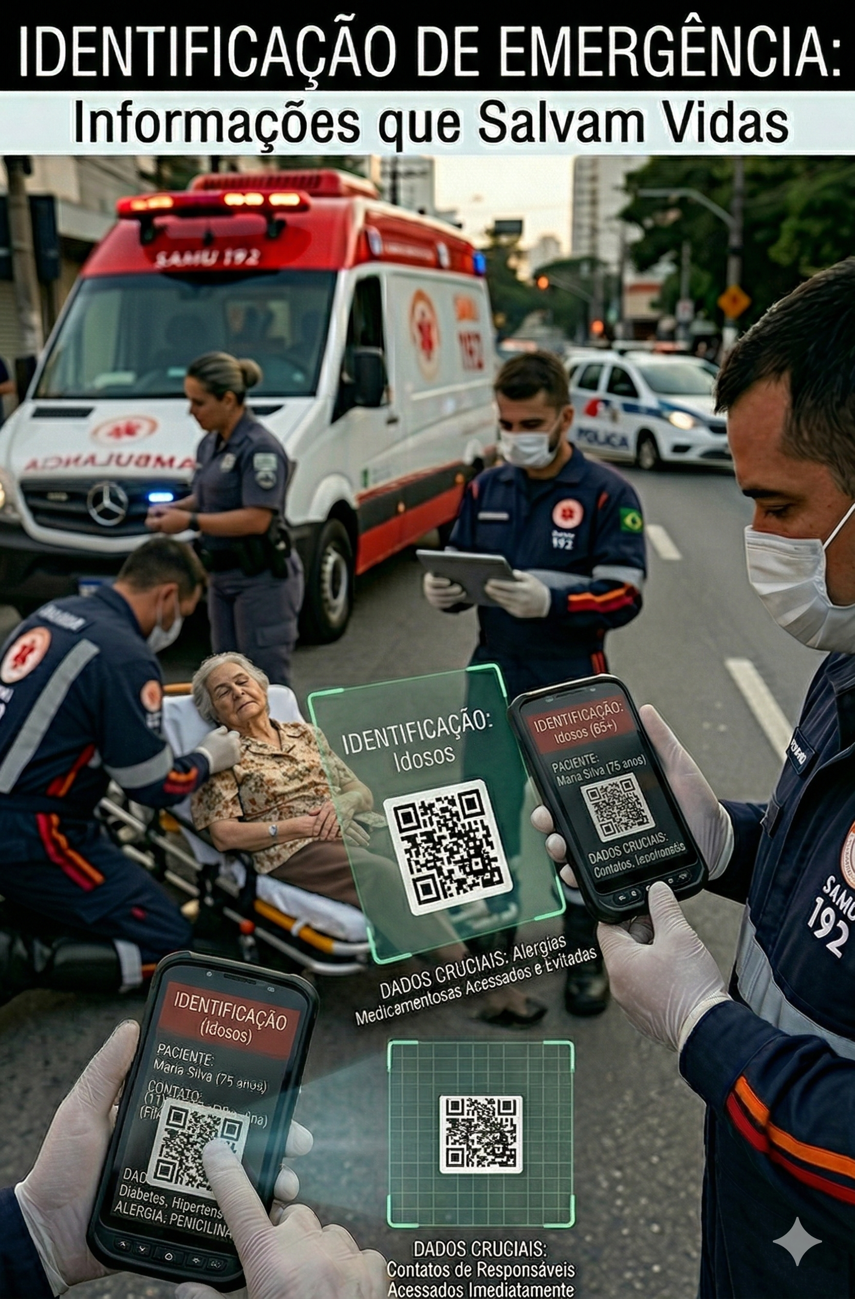 Identificação para Idosos e Crianças